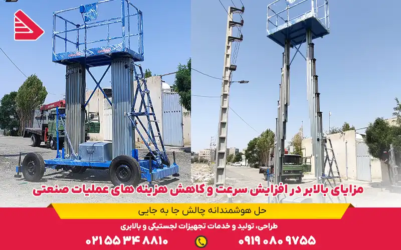 مزایای بالابر در افزایش سرعت