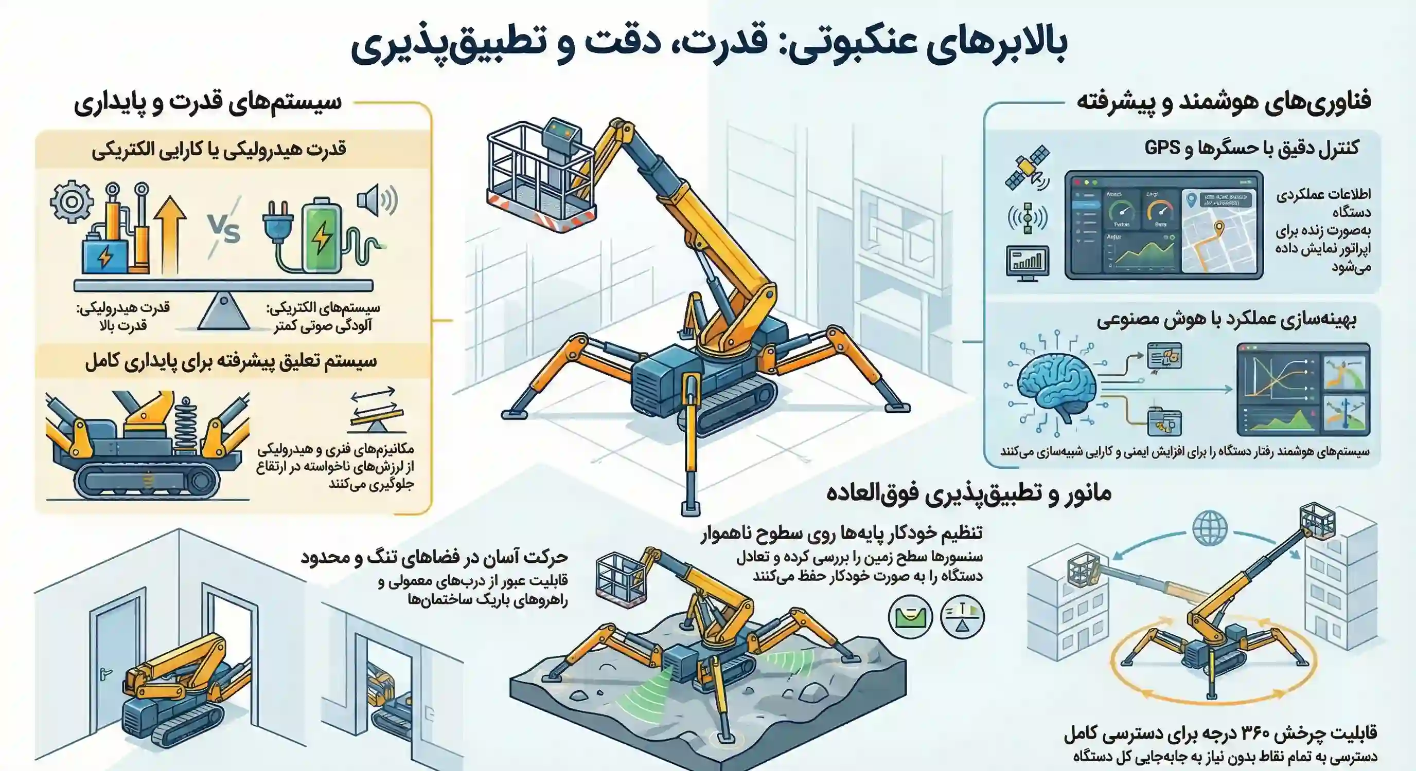بالابرهای عنکبوتی