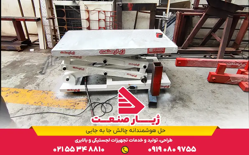 مشخصات بالابرهای آکاردئونی ثابت
