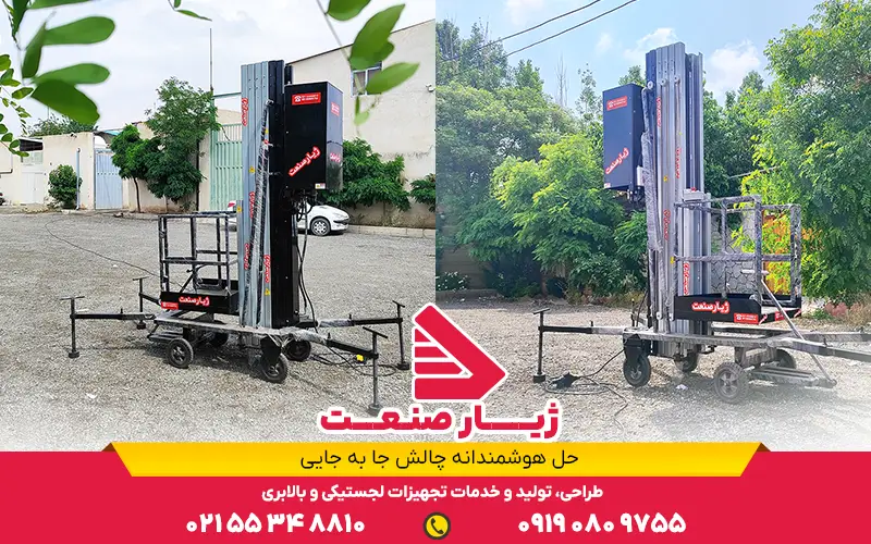 انواع بالابر متحرک