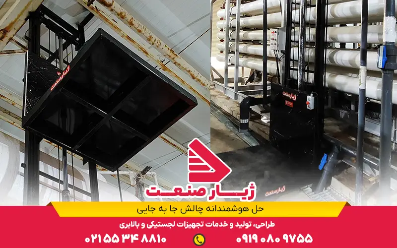 بالابر ثابت فروشگاهی یا مغازه ای