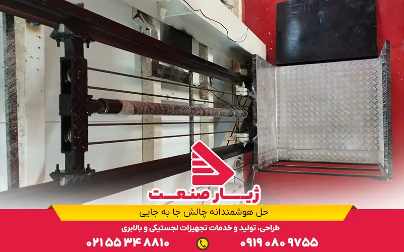 بالابر دیواری هیدرولیکی