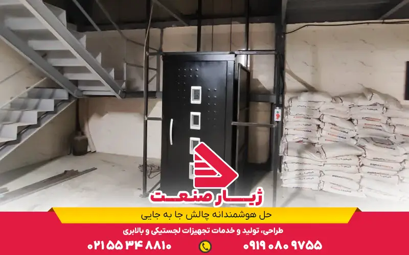 مکانیزم کارکرد بالابر کابین دار خانگی