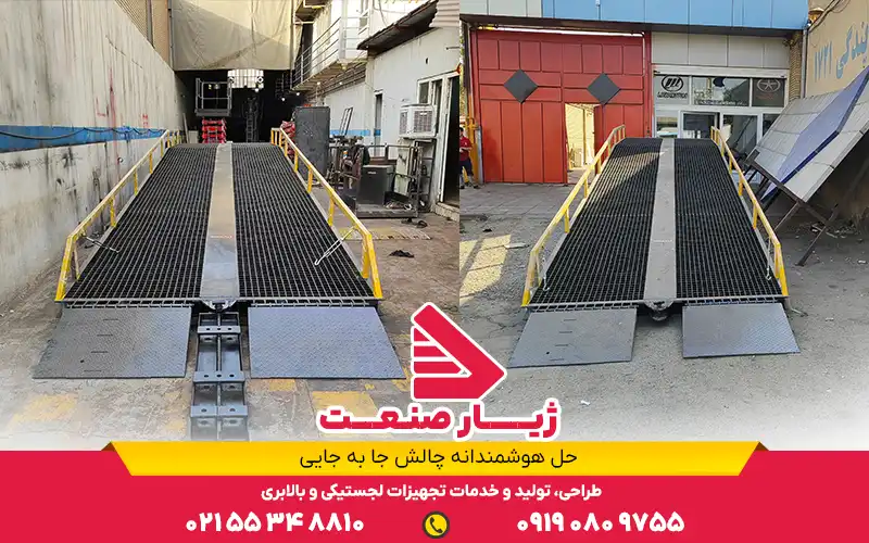 نحوه کارکرد رمپ بارگیری سیار